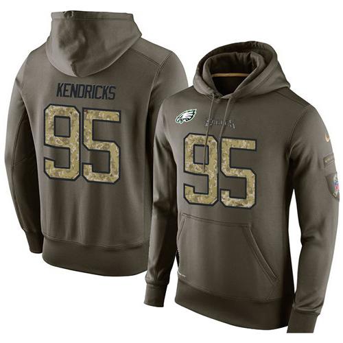 NFL Men’s Nike Philadelphia Eagles #95 Mychal Kendricks Stitched Green ...