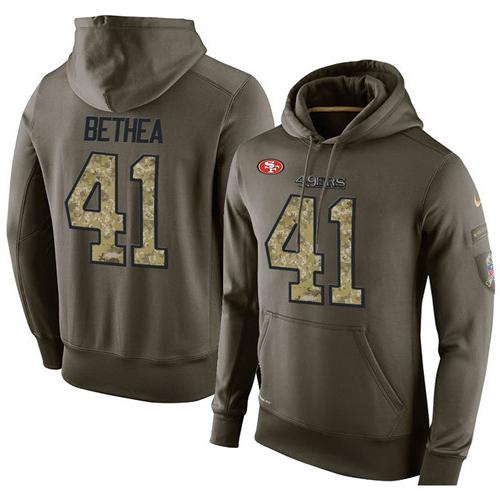 49ers hoodie salute to service