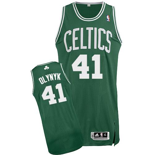 Revolution 30 Celtics #41 Kelly Olynyk Green(White No.) Stitched NBA ...