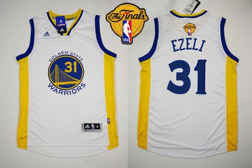 Revolution 30 Warriors #31 Festus Ezeli White The Finals Patch Stitched ...